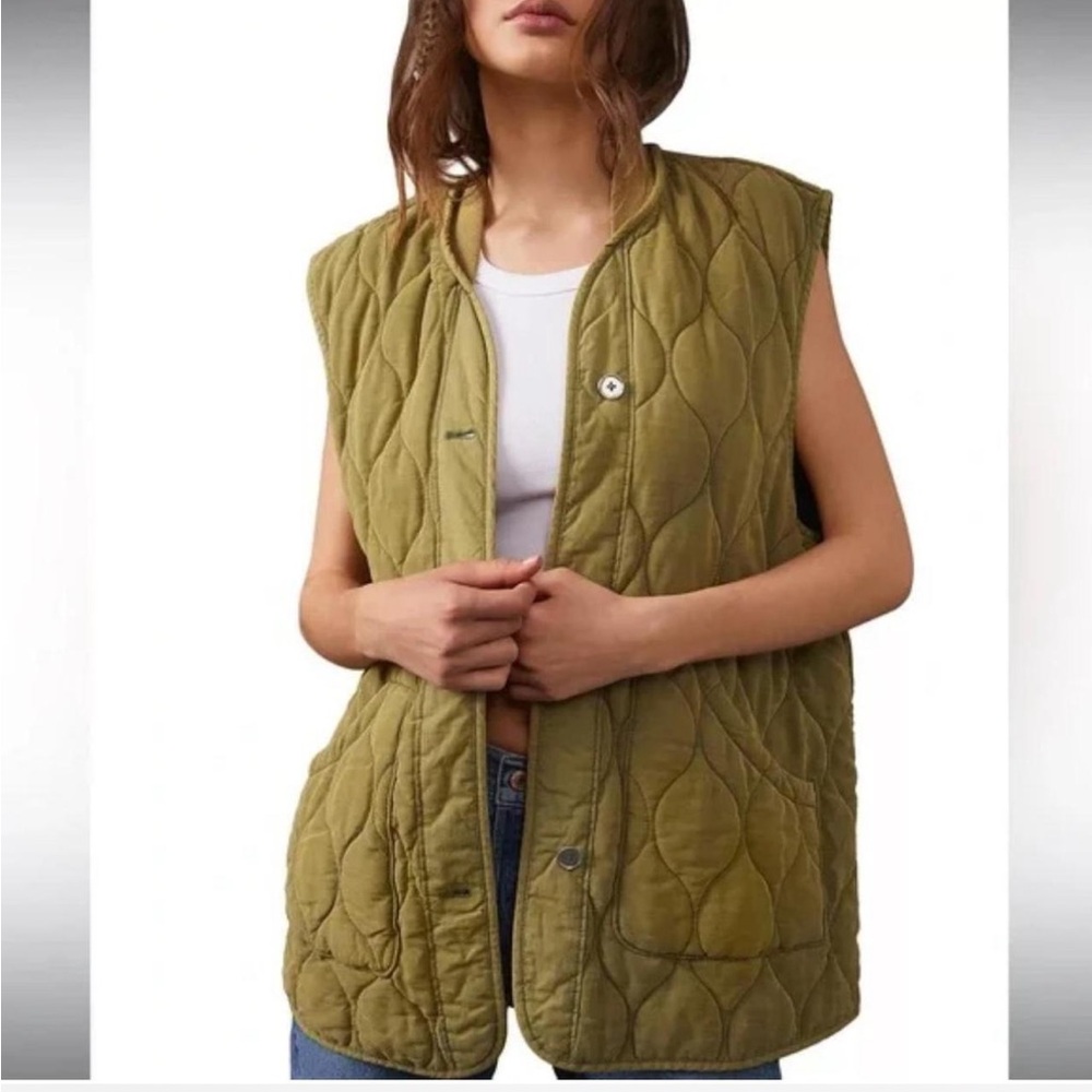 Free People Quilted Vest